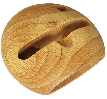 OSALADI Holz Handyhalter Mit Klangverstärkung Handgefertigter Smartphone Ständer Für Schreibtisch Vertikale Halterung Für Musik Hören Lesen Und Kompatibel Mit Den Meisten Handys