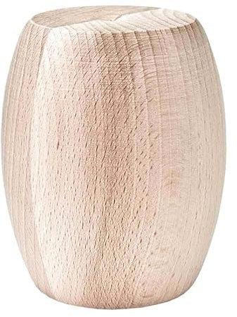 STOLMET Möbelbein aus Buchenholz Möbelfüße aus Holz Möbelfuß Unlackiert Sofa Couch Stuhl Ottomane Schrank 100 mm Höhe Rohholz TOE20