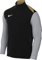 Nike FD7667-011 Dri-FIT Academy Pro 24 Drill Top K Sweatshirt Men's Black/Wolf Grey/Jersey Gold/White Size L