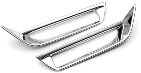 Nebelscheinwerferabdeckung ABS Chrom Nebelschlussleuchte Lampenabdeckung Trim Nebelscheinwerfer Lünette Dekoration Für Dayz 2020 2021 Nebelscheinwerfergitter