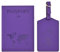 Greyoe Reisepasshülle, Reisepass Organizer, Passport Cover, PU-Leder Reisepass Hülle + Kofferanhänger, für Damen und Herren Urlaub Zubehör Travel Essentials