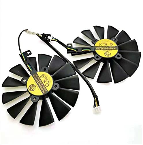 2pcs PLD10010S12H 12V 0.30A 95mm VGA Fan Compatible For ASUS GTX 1080 Ti GTX 1070 TI GTX 1050 Ti RX580 RX570 RX470 Graphics Card Cooling Fan