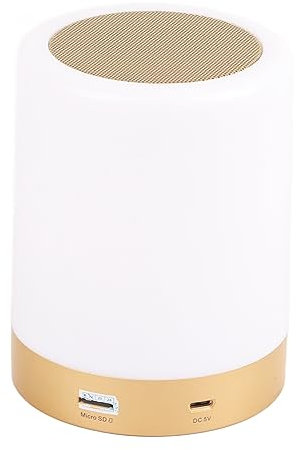 Riuulity 8G MP3 Touch LED Lampe Drahtlose Fernbedienung Koran Lautsprecher für Yoga Weihnachten Ostern Drahtlose Musik Player Nachttischlampe
