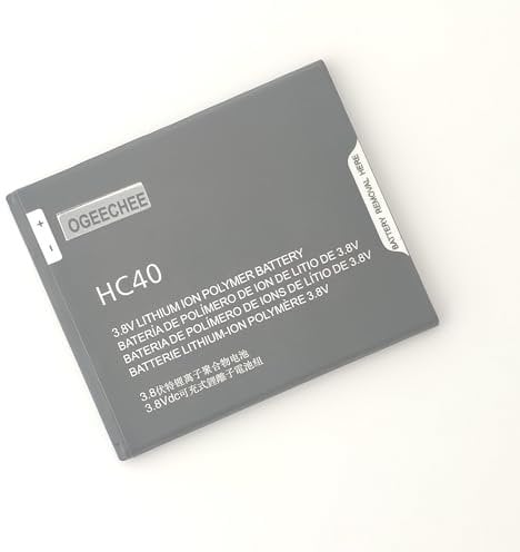 Ogeechee® Replacement 2350mAh Battery HC40 Compatible With Motorola Moto C X1754 G4