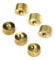 10pcs M2 M2.5 M3 M4 Brass Knurled Thumb Nut(Size:M3)
