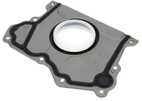 TUCKBOLD Kurbelwellenöl-Dichtung Mit Flansch Für Jeep Cherokee 14-21 1 | Gummi, PTFE, Silberfarben, Hinten, OE 68223854AA, Für Chrysler, Für Dodge, Für Ram, Wrangler, 11-21 3.6L