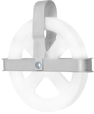 SOLUSTRE Clothesline Pulley Riemenscheibe Pulley Für Outdoor-wäscheleinen Geeignet Für Seile Installieren Und Vielseitig Einsetzbar