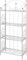 LumFurni Etagère Carrée pour Plantes en Support de Plantes Jardinage Jardin (Blanc)