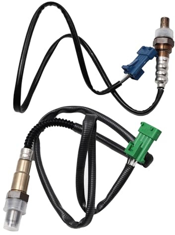 YananAC 2 x 4-polige Lambdasonde 96359782 für Berlingo C2 C3 C4 C6 DS3 SAXO XSARA 206 207 208 3008 306 308 406 407 508 5008 1007 PARTNER 1628HN Sauerstoffsensoren