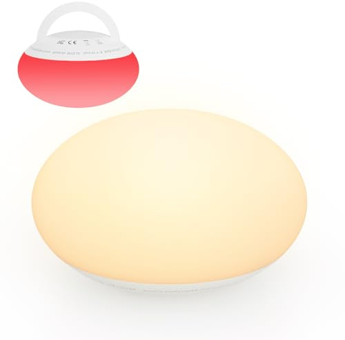 MAHYKO Nachtlicht Baby, Weiches BPA-freies Silikon Nachtlampe Kinder, 3 Farbwechselmodi 3 Timer und Stilllicht dimmbar, Wiederaufladbares Baby Night Light Für Stillen Wickeln kleinkinderzimmer