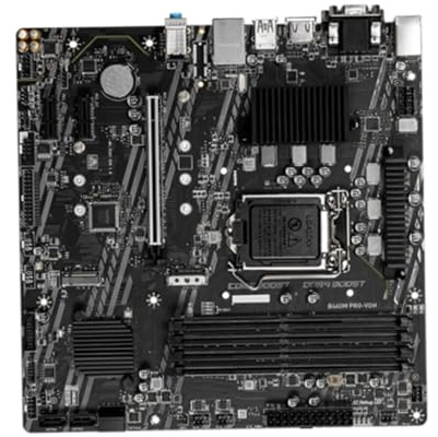 Scheda madre per PC adatta per scheda madre MSI B460M PRO-VDH WIFI Gaming LGA1200 Supporto I9-10900F I7-10700K I5-10600K I5-10400F CPU DDR4 M.2 NVME Micro-ATX