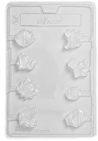 De Pâques Sucettes Moule à Chocolat 8 cavité (Lot de 5)