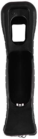 Vbestlife Carcasas de Silicona para Wii Remote Controller (Negro)