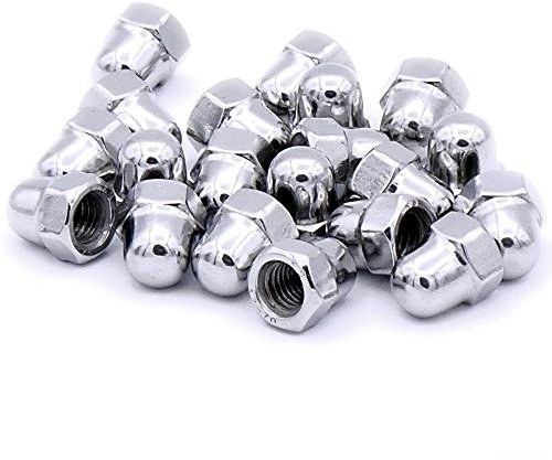 M5 (5 mm) Hutmuttern, Edelstahl (A2) (20 Stück)