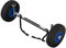 Edelstahl SUP-Räder Stand Up Paddle Board Wheels Transport-Wagen UP260, schwarz/blau