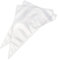Miss Bakery's House® Spritzbeutel - Extra stark - 48 x 26 cm - 50 Stück - Einweg - backen - Glasur Spritztüten - Dreiecksbeutel für Spritztüllen