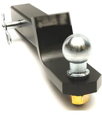 Adattatore per ricevitore, altezza da 325 a 395 mm, per gancio di traino per attacco USA da 2, gancio di traino