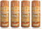 HitlineUK 4 x 200ml Metallic Copper Spray Paint Interior & Exterior Spray Aerosol Can