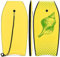 COSTWAY Bodyboard, Schwimmbrett Schwimmboard, Surfbrett Kinder und Erwachsene , Surfboard, Sup-Board 104x51x6cm (Gelb und grün)