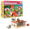 Craze Bibi und Tina Spielzeug Reiterhof Waschplatz Kinder Spielset mit Spielfiguren Bibi und Tina Figuren Spielzeug ab 3 Jahre Martinshof Washing Amadeus 20975