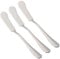 ETREXONLINE 3 Buttermesser 16,5 x 2 cm Edelstahl 18/0 Schlichtes Und Elegantes Design