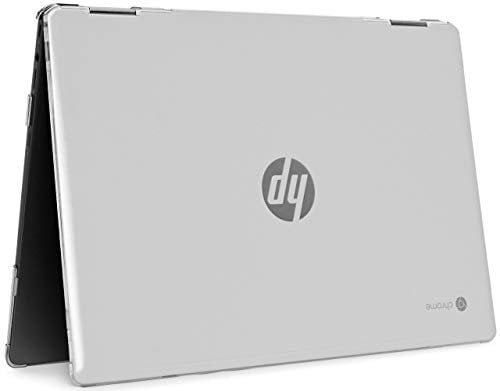 mCover rigida compatibile con laptop HP Chromebook X360 14A-CAxxxx serie 14 (non compatibile con altri laptop HP Chromebook e Windows) (14 pollici, trasparente)