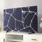 Jonscart Stretchable Dustproof Slipcover TV Screen Monitor Desktop Computer Dust Cover Protector Indoor Decor 22inch to 65inch (43inch,Starry Night)