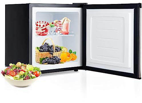 Renatone EP23795 1.1 cu Mini Countertop Freezer, Silver
