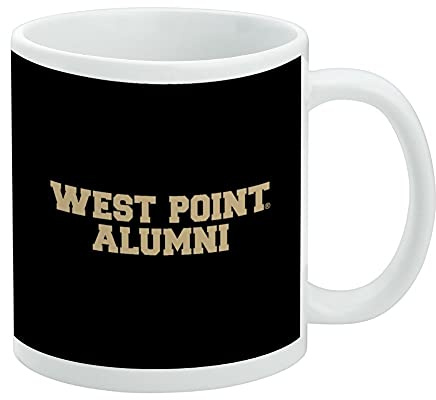 US Military Academy Alumni Ceramic Coffee Mug, Novelty Gift Mugs for Coffee, Tea and Hot Drinks, 11oz, White