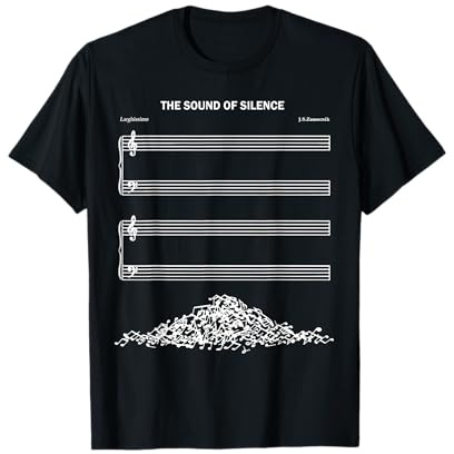 The Sound Of Silence Musikliebhaber T-Shirt