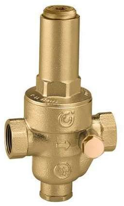 536265 Abnehmbarer Kartuschen-Druckminderer. 1 „CALEFFI Buchsenanschlüsse
