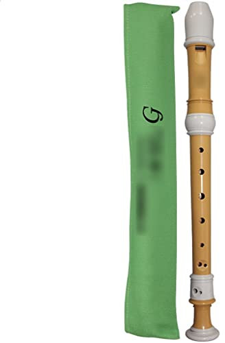 Blockflöte Blockflöte Deutsche Griffweise 8-Loch-Anfänger Deutsche Blockflöten, Professionelle Barockblockflöten In C, 3-stufiges Flöteninstrument, Mit Aufbewahrungstasche