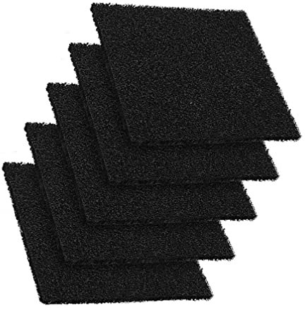 TOPBATHY 6pièces Filtres pour Composteur Éliminateurs Odeur pour Poubelle De Cuisine Accessoires De Filtration De Déchets Adaptés Aux Seaux Carrés