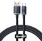 Cable Baseus Crystal Shine USB-A a USB-C PD 100W 1,2m Negro