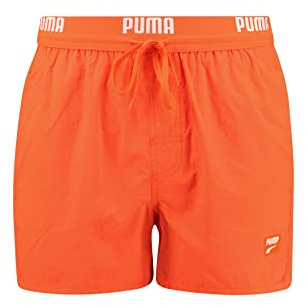 PUMA Shorts Pantaloncini, Arancione (Bright Orange), M Uomo