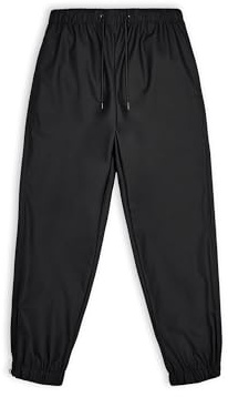 RAINS Unisex Regenhose, Regulär Hose, 01 Schwarz, L