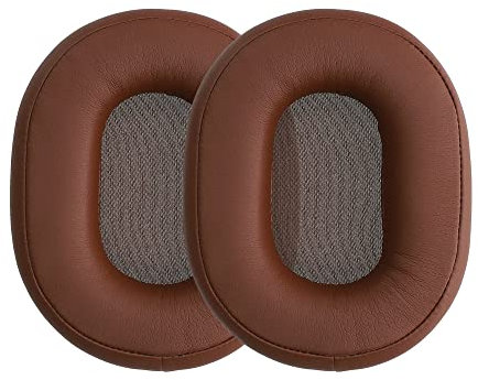 kwmobile Ear Pads Compatible with Audio Technica ATH - MSR7 M30 M40X M50X Earpads - 2x Replacement for Headphones - Brown