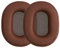 kwmobile Ear Pads Compatible with Audio Technica ATH - MSR7 M30 M40X M50X Earpads - 2x Replacement for Headphones - Brown