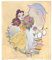 NORTHWEST Disney 100 Silk Touch Überwurfdecke, 127 x 152,4 cm, Celebration Belle