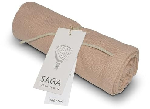Saga Copenhagen Vidar Spucktücher Baby 70x70 cm | Saugfähige Musselin Tücher aus Bio Baumwolle | Langlebiges Spucktuch & Mulltuch Baby | Soft Muslin Burp Cloths