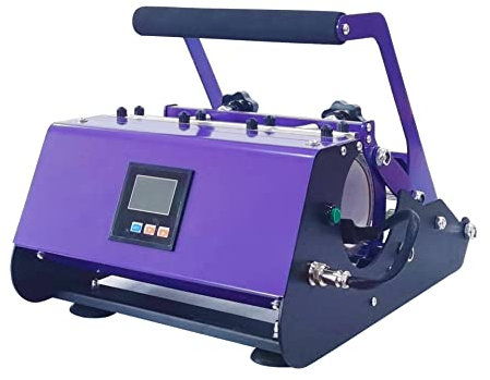 20 oz / 30 oz Portable Cup Logo personnalisé Cup Machine 11 oz Mug Sublimation Multi-Function Baking Cup Machine (Size : Purple)