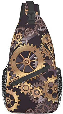 Cooler Sling-Rucksack, Mehrzweck-Brusttasche, Wandern, Reisen, Tagesrucksack, Umhängetasche, Outdoor, Unisex