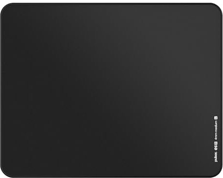 Pulsar – Tapis de souris de jeu ES1 Esports de niveau professionnel, 4 mm d'épaisseur, base antidérapante, anti-effilochage, coutures de précision, vitesse de glisse moyenne à élevée, 41,9 x 33 cm (L,
