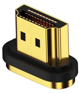 cablecc HDMI 2.1 8K tipo A macho magnético Separado de 19 pines Contacto Recto Adaptador de Vídeo para Laptop HDTV