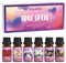 SALKING Couple Fragrance Oil Set, Essential Oil Set for Lover, Diffuser Scented Oil Set for Candle Making Scents - Red Rose, Be Mine, Chocolate Truffles, Sweet Love, Cocktail, Strawberry Shortcake