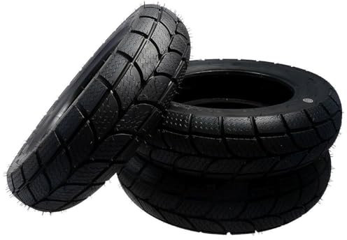 Reifen Set 3x 100/90-10 61J TL M+S kompatibel mit Piaggio APE 50 Satz Winterreifen
