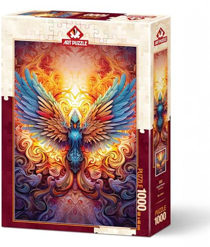 jigsaw puzzles for adults 1000, 1000 piece jigsaw puzzles for adults, jigsaw puzzle, puzzles for adults, puzzles, wasgij puzzles 1000 pieces, Phoenix bird puzzle