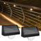 Artrastar Solarlampen für Außen Garten Solarleuchten Balkon mit 8 Farben & 3 Modi Treppenbeleuchtung IP65 Wetterfest Solarlicht für Terrasse Deko/Stufen/Treppen/Zaun 2 Stück