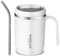 Kytpyi Tazas de Cafe, Taza Acero Inoxidable, 400ml Moda Doble Capa Anti-descamación Termo Cafe con Tapa 1 Pajita para Casa Escuela Oficina (Blanco)