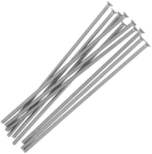 DLNTXFDG 10 Pezzi Vite a Testa Piatta Extra Lunga 11/15 cm(15cm)